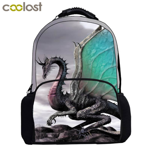 Hot 3d Magic Dragon Backpack Children School Backpacks Bags Animal Mens Travel Bag Schoolbag For Teenagers Students Backpack - details about roblox backpack school bag students bookbag canvas travelbag back to school hot