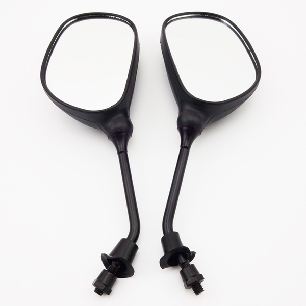 8mm Motorcycle Rearview Mirror For Moped Scooter ATV Quad Pit Dirt Motor Bike