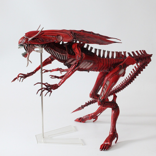 15 38cm High Quality Aliens Predator Neca Xenomorph Alien Red