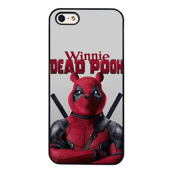 Deadpool Winnie The Pooh Funny Marvel Phone Case Cover Mobile Phone Accessories Phone Cover For Iphone 7 7 Plus 6 6s 6 Plus 6s Plus 5 5s Samsung