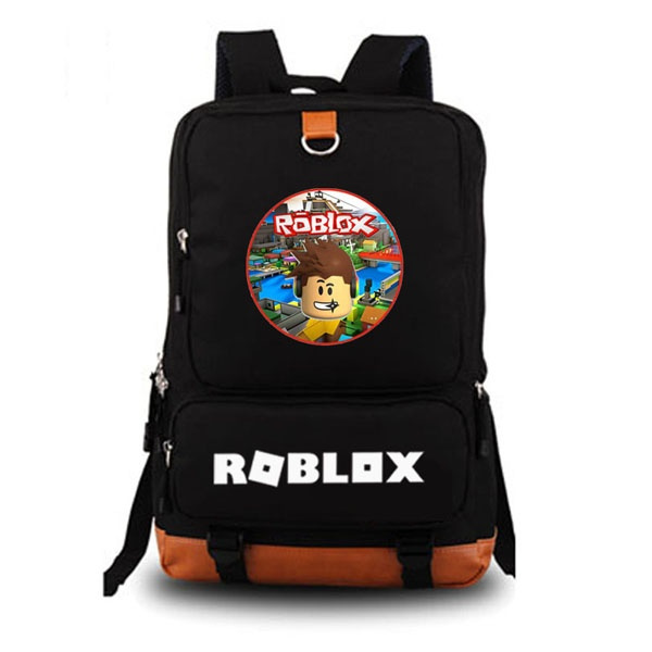 Roblox School Bag Game Casual Backpack Teenagers Kids Boys