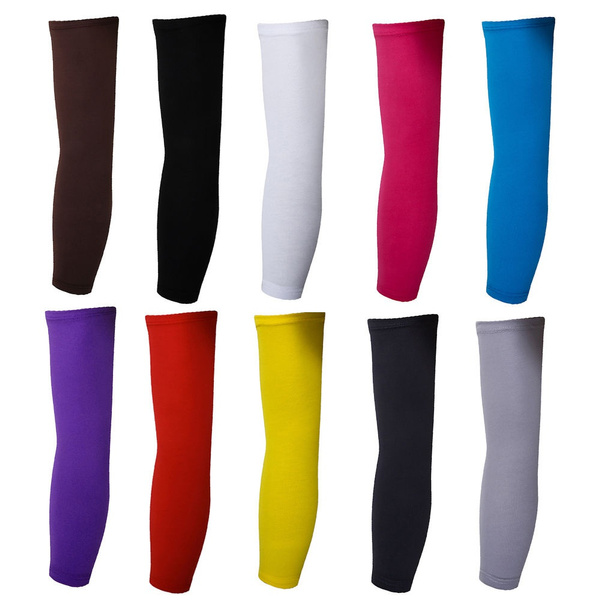 1 Pairs Arm Sleeves UV Cover Sun Protection Cooling Basketball Outdoor Sports