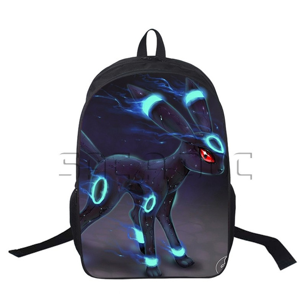Pokemon Pikachu Backpack bag Eevee School Shoulder Bag Laptop Rucksack Gift UK
