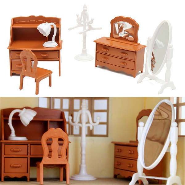 plastic dollhouse furniture sets