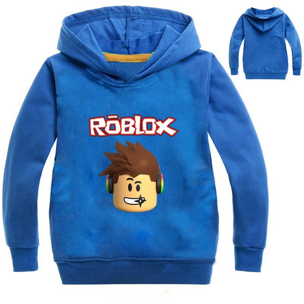 Autumn Roblox Hoodies For Kids Boys Sweatshirts For Girls Clothing