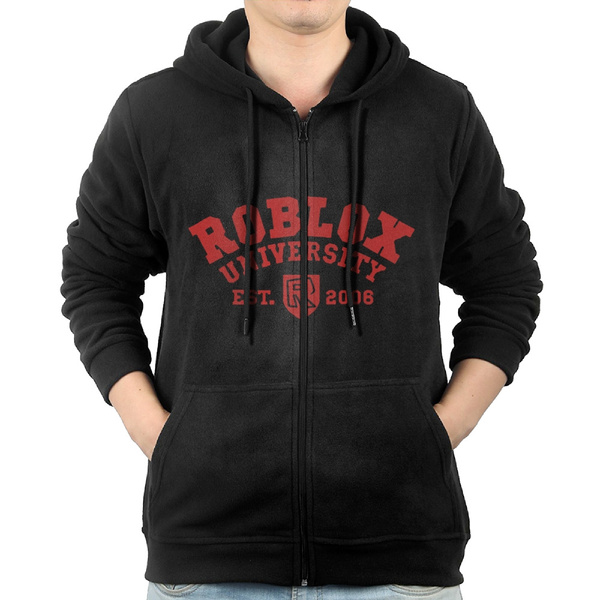 Roblox Custom Men Sweatshirts New Winter Warm Fleece Thicken