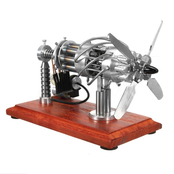 двигатель будущего. небольшой двигатель Стирлинга (изобретенный в 1816 году как конкурент парового двигателя).