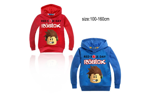 Autumn And Winter Children S Sweater Roblox Red Nose Day Print