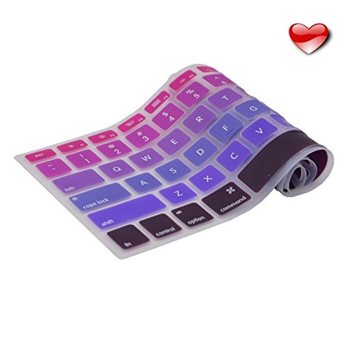 Casiii Ombre Purple Acer Chromebook Keyboard Cover For The New
