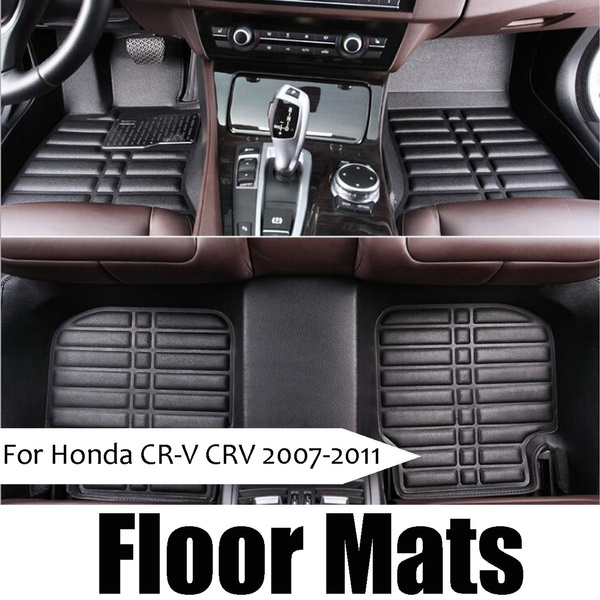 3pcs Car Floor Mats Boot Tray Carpet Waterproof Leather Auto Mat