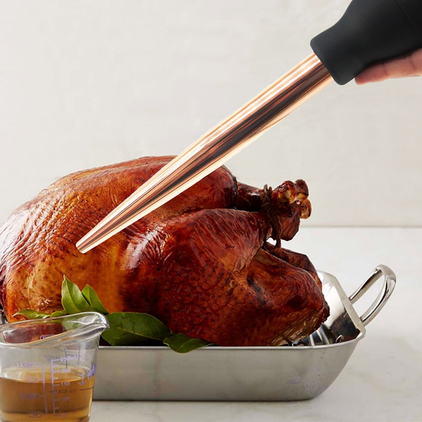 Roast Stainless Steel Professional Baster for Poultry Chicken Meat