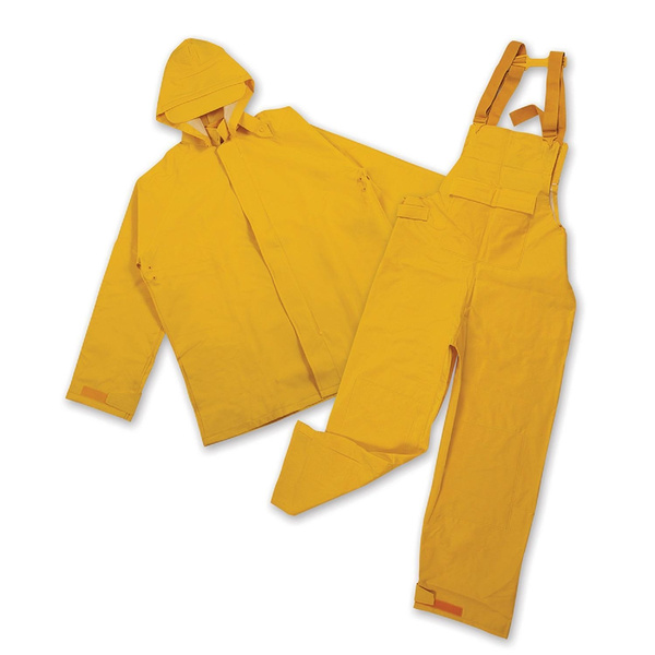 4X-Large Yellow Stansport Commercial Rain Suit