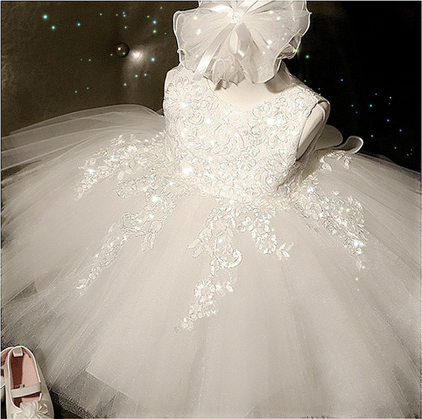 bridal dress for baby girl