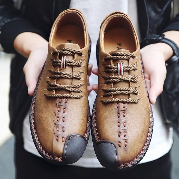 British Retro Casual Leather Shoes 