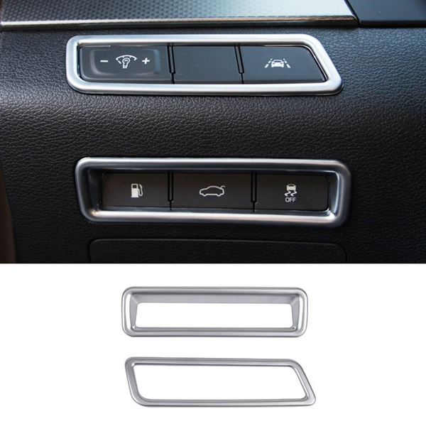 For Hyundai Sonata Lf 2015 2016 2017 2018 2019chrome Interior Center Console Control Switch Panel Bezel Cover Trim Molding Garnish