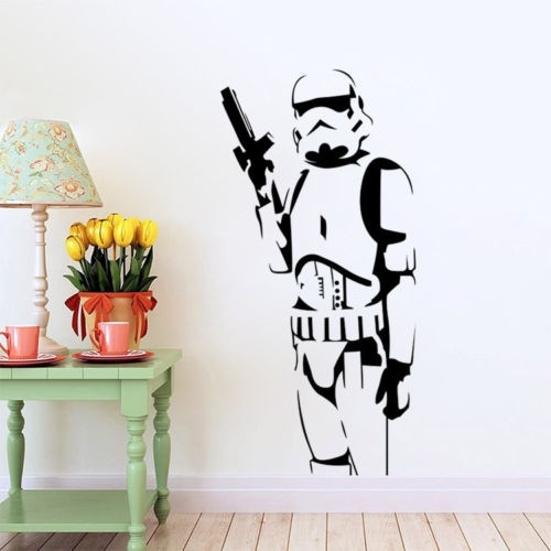 WALL STICKERS STORMTROOPER Star Wars Wall Vinyl Decal Decorative sticker