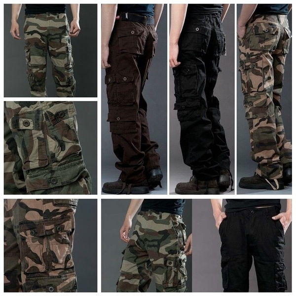 black army combat trousers