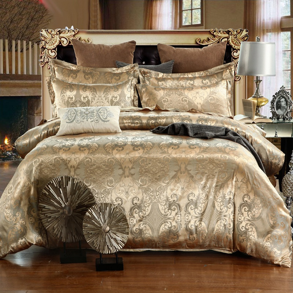 New Bedclothes Hot Sale Home Bedding Set Wedding Jacquard Duvet