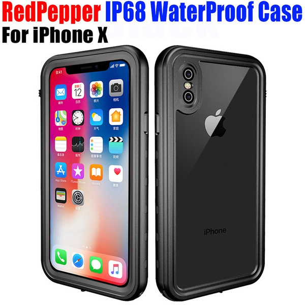 Phone Case For Iphone X Cover IP68 Underwater Waterproof Cover For