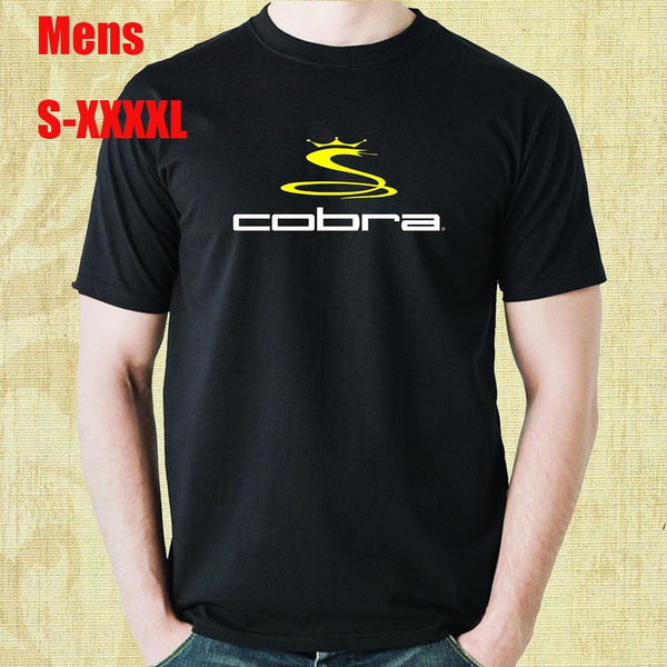 Cobra Golf Mens Black T-Shirt Cotton 