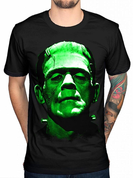 Plan 9 Frankenstein Head T Shirt Vlad Dracula Wolfman Mummy Wish
