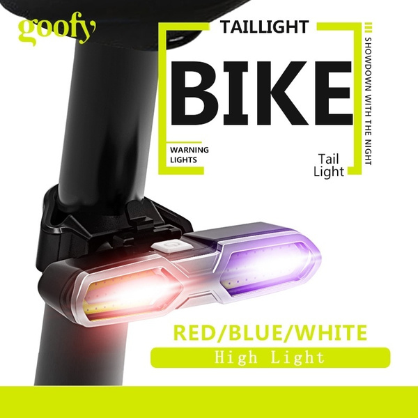 Taillight LED Bike Rear Tail Lamp Cycling Bicycle Safety Flash Warning TailLight