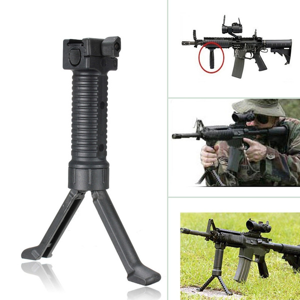 Folding Foregrip Main Vertical fore grip Picatinny Weaver Rail 20 mm pour airsoft