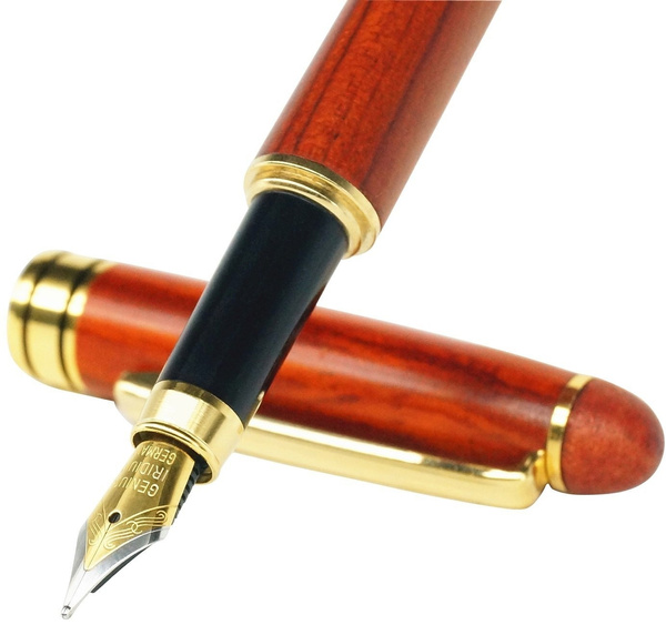 Natural Handcrafted Rosewood Ballpoint Pen in Rosewood Gift Box