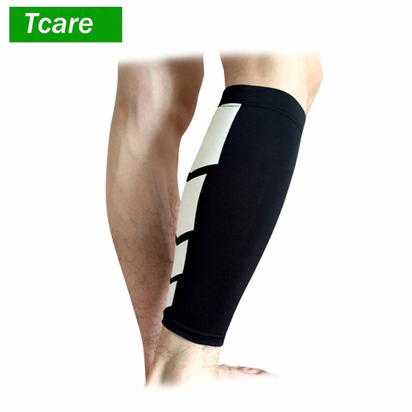 Leg Compression Socks for Men Womens Calf Guard for Running Cycling Nurses Basketball Sports Calf Compression Sleeves 