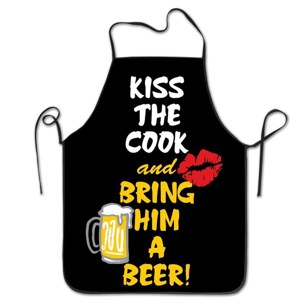 Kiss the Cook Two Pocket Apron Free Shipping Available in 2 Colors 
