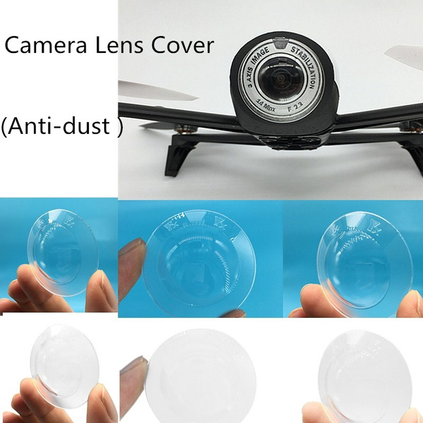 Anti-dust Proof For Parrot Bebop 2 Drone Camera Lens Cover Protector Transparent