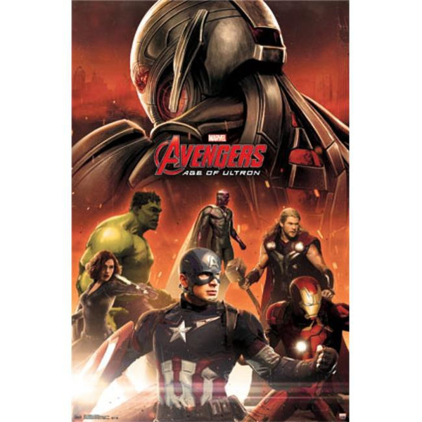 Avengers Age Of Ultron Avengers Poster 22 x 34in