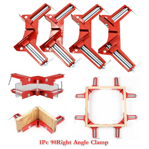 90 Degree Right Angle Miter Picture Frame Corner Clamp Holder Woodwor QK
