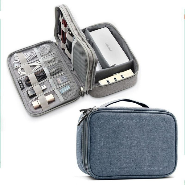 Organizer Electronic Accessories Travel USB Digital Bag Storage Case Earphone