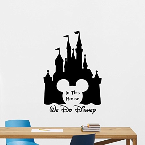 In This House We Do Disney Wall Decal Disney Quote Mickey Mouse