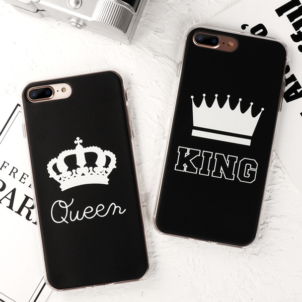 coque iphone 8 plus queen king silicone