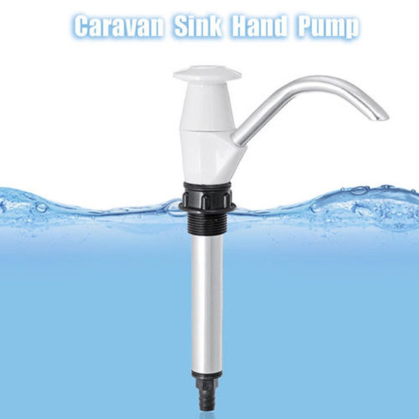 Practical Water Pump Caravan Sink Water Hand Pump Tap Camping Trailer Motorhome Faucet Dispenser Tool