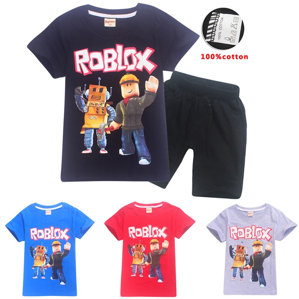 New Fashion High Quality Roblox Kids Clothes Hot Sale Children S
