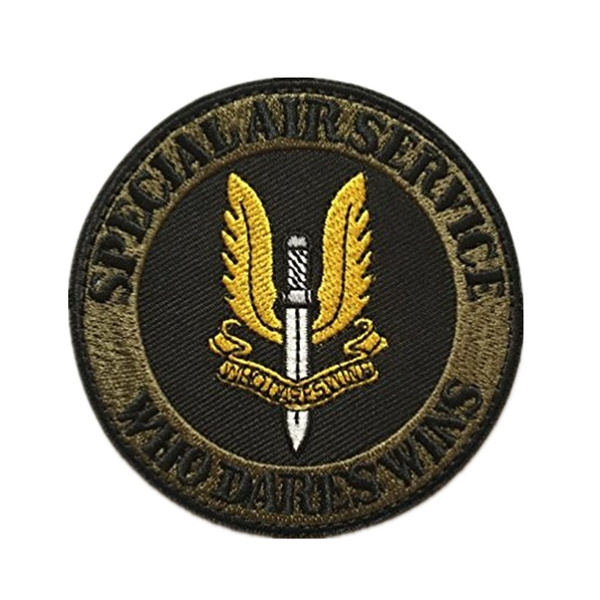 Special Air Service Sas British Army Embroidered Patch Badge