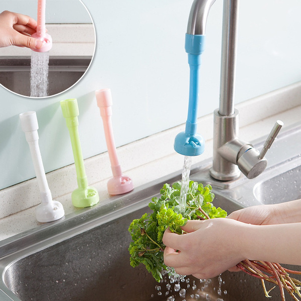 Kitchen Faucet Shower Anti Splash Filter Tap Water-saving Device Head