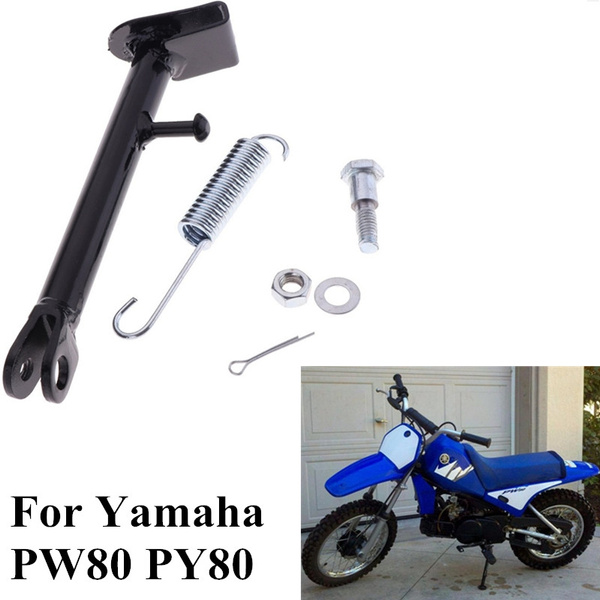 Black Side Stand Kick Stand for YAMAHA PW80 JS80//90PY PY80 LC80//90PY
