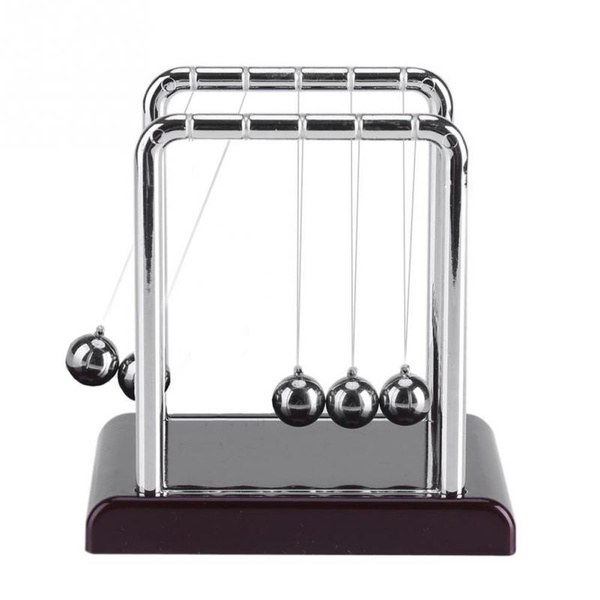 Steel Balance Swinging Magnetic Ball Cradle Physics Science