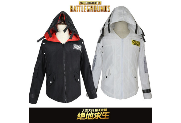 Playerunknown/'s Battleground Hoodie Jacket PUBG Sweater Unisex Coat Costume