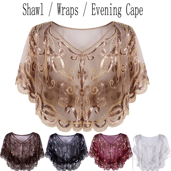 evening scarves and wraps
