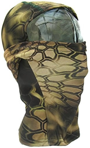 Ninja Warrior Face Mask Hood 1 Size Senior Balaclava Hood Fancy Dress 