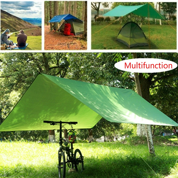 New Tent Tarp Awning Sun Shade Rain Shelter Camping Moisture-proof Picnic Mat