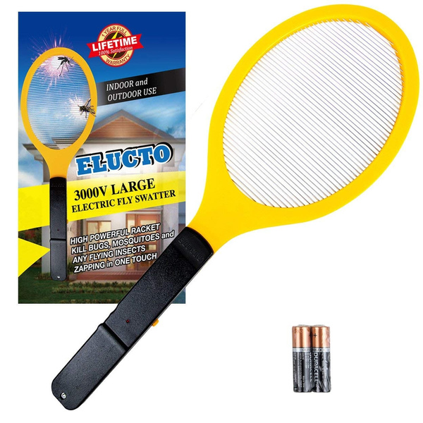 High-voltage Electric Bug Zapper Handheld Fly Swatter Zap Mosquito 2020 