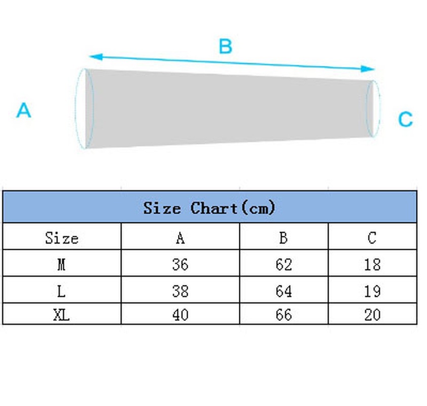 Sugoi Arm Warmer Size Chart