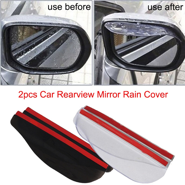rear view mirror rainfroof blade,Rain Eye Brow,Rain Protection Cover,Black color