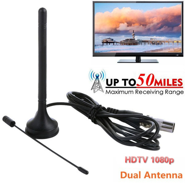 30dBi Indoor Gain Digital DVB-T//FM Freeview Aerial Antenna Amplifier for TV HDTV